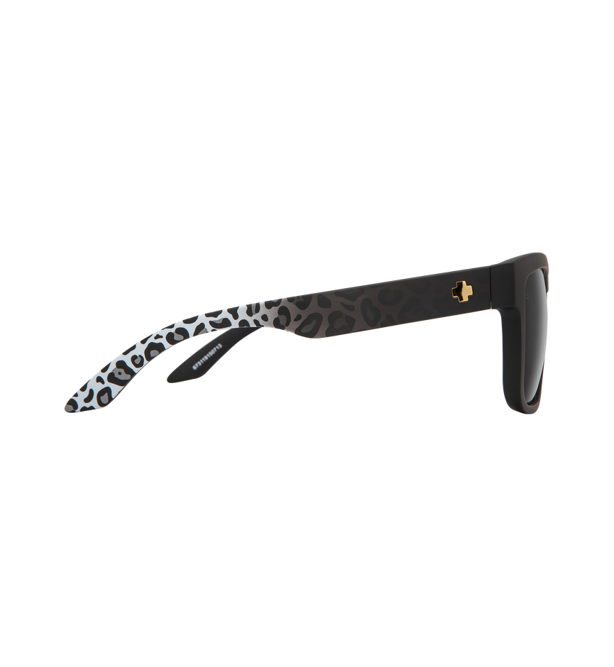 DISCORD Matte Black Leopard Fade – HD Plus Gray Green w/ Silver Flash