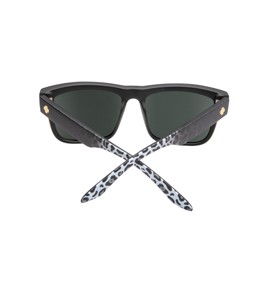 DISCORD Matte Black Leopard Fade – HD Plus Gray Green w/ Silver Flash