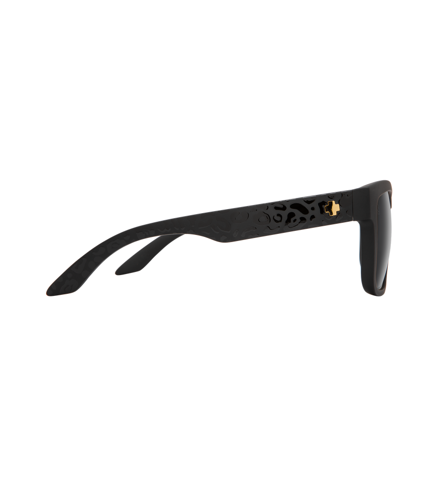 DISCORD Matte Black Leopard – HD Plus Gray Green with Silver Light Spectra Mirror