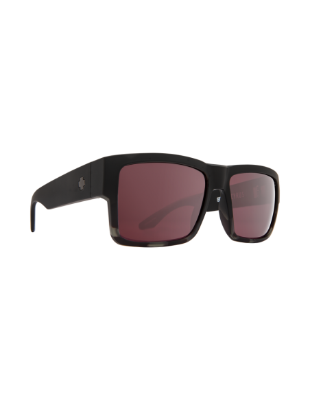 CYRUS Matte Black/Smoke Tort Fade – Happy Rose with Silver Spectra Mirror