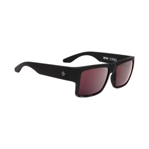 CYRUS Matte Black/Smoke Tort Fade – Happy Rose with Silver Spectra Mirror 2