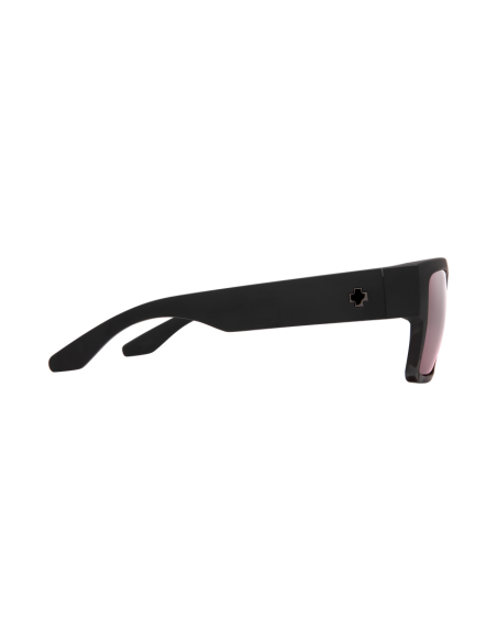 CYRUS Matte Black/Smoke Tort Fade – Happy Rose with Silver Spectra Mirror
