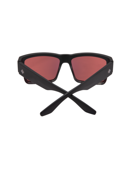 CYRUS Matte Black/Smoke Tort Fade – Happy Rose with Silver Spectra Mirror