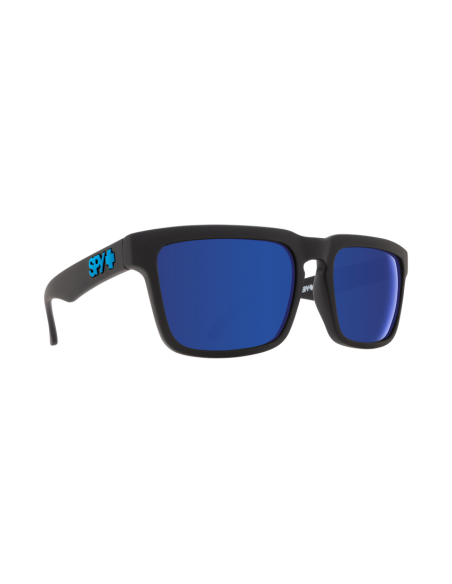 HELM SOFT MATTE BLACK – Happy Bronze Polar with Blue Spectra