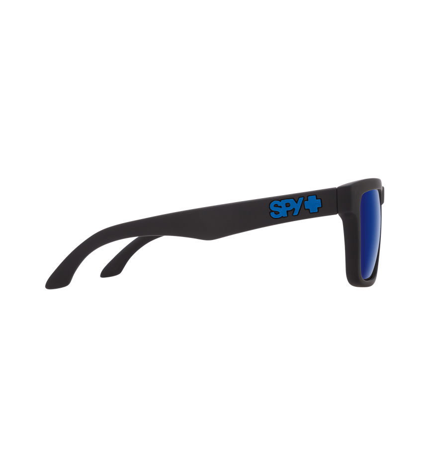 HELM SOFT MATTE BLACK – Happy Bronze Polar with Blue Spectra