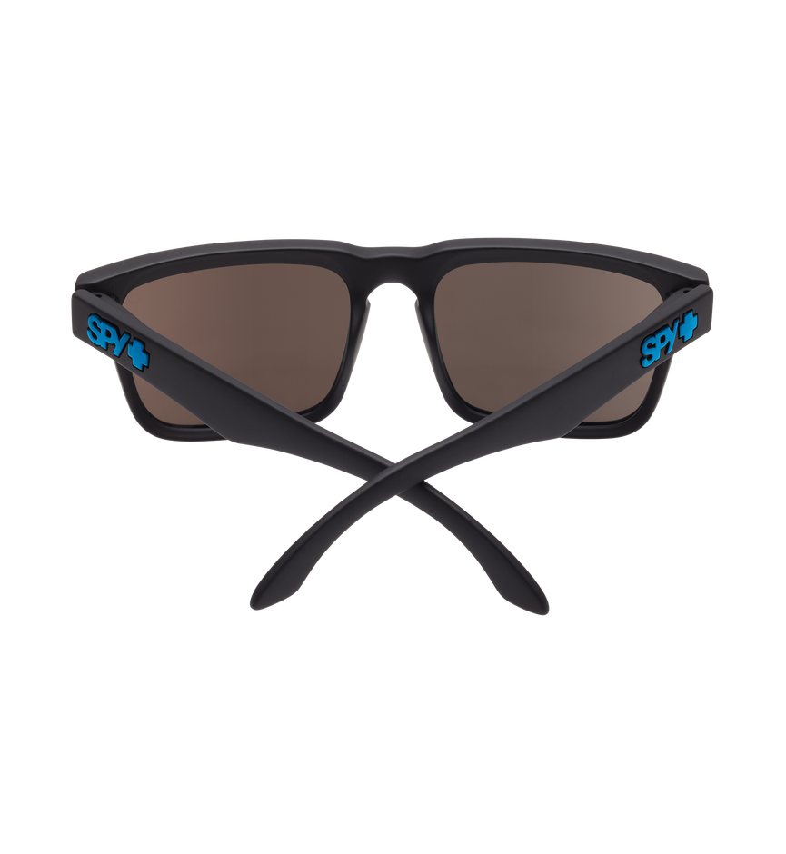 HELM SOFT MATTE BLACK – Happy Bronze Polar with Blue Spectra