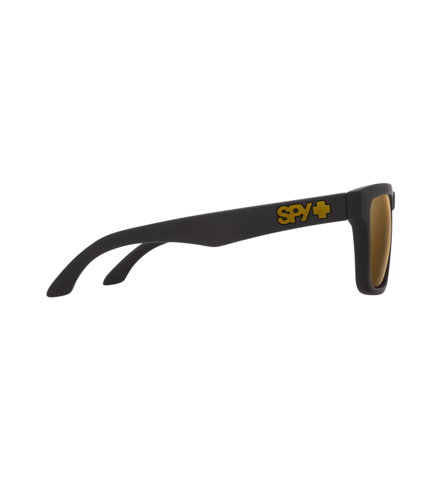 HELM SOFT MATTE BLACK – Happy Bronze with Gold Mirror