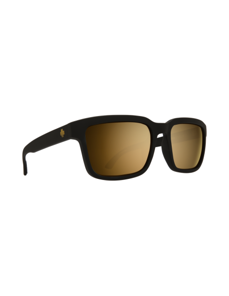 HELM 2 Matte Black – Happy Bronze w/Gold Spectra