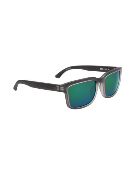 HELM 2 Matte Black Ice – Happy Bronze w/ Emerald Spectra