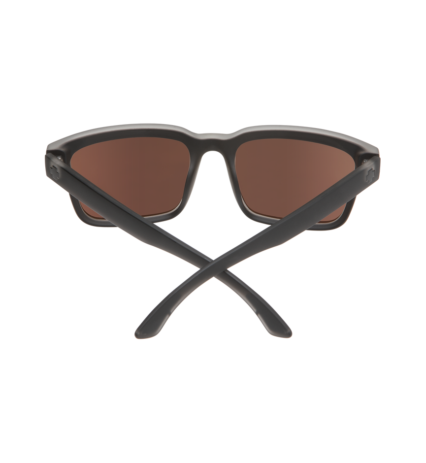 HELM 2 Matte Black Ice – Happy Bronze w/ Emerald Spectra
