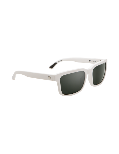 HELM 2 Matte White – Happy Gray Green w/Silver Spectra