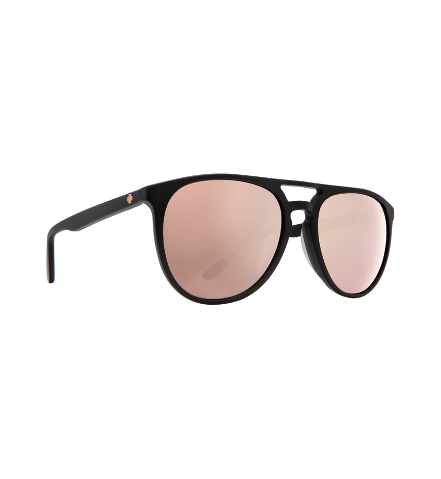 SYNDICATE Matte Black – Happy Bronze with Rose Quartz Spectra