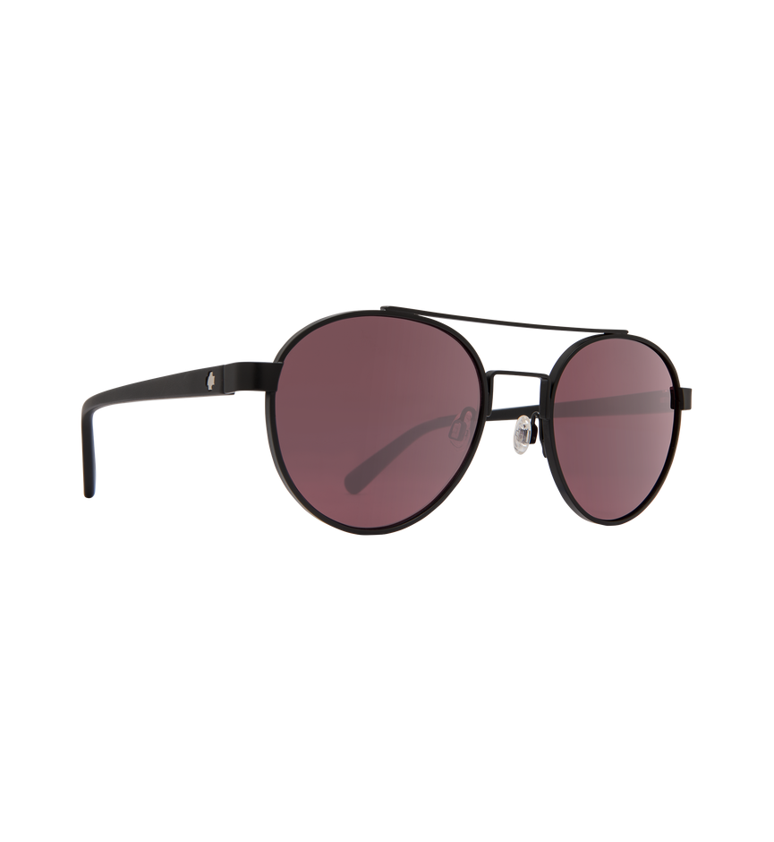 DECO Matte Black – Happy Rose with Light Silver Spectra Mirror