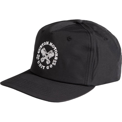 UNIT NASH STRAPBACK CAP BLACK