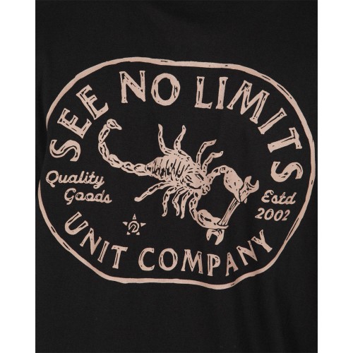 UNIT DUNE TEE BLACK