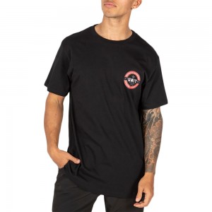 UNIT FELIX TEE BLACK