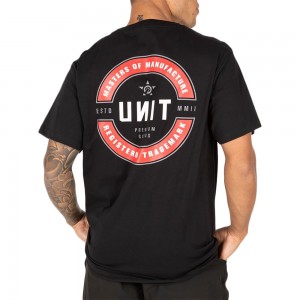UNIT FELIX TEE BLACK 2