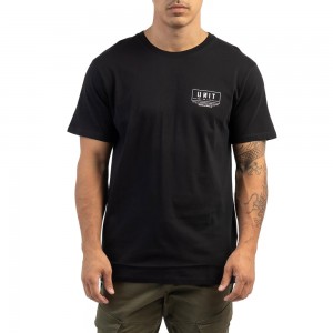 UNIT STANCE TEE BLACK