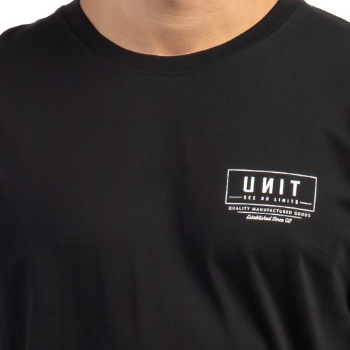 UNIT STANCE TEE BLACK