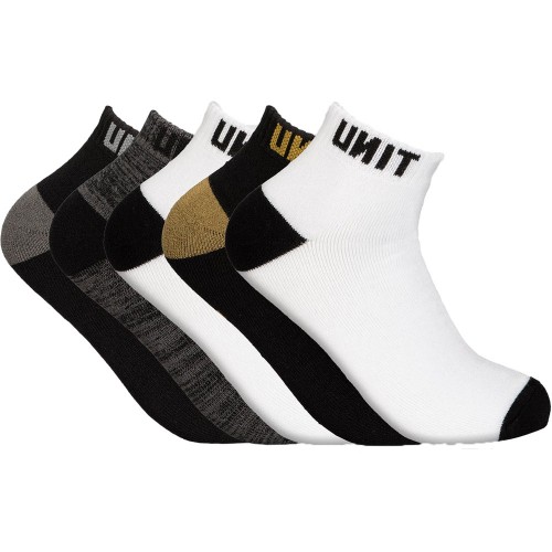 UNIT BAMBOO LO-LUX 5 PACK VITAL SOCKS...