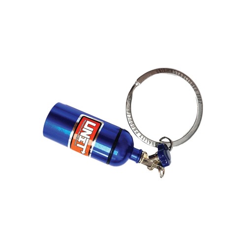 UNIT OXIDE KEYRING BLUE
