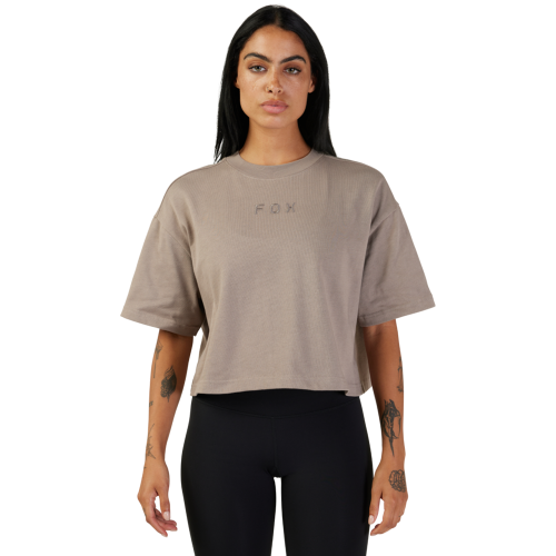 W WORDMARK OS CROP TEE