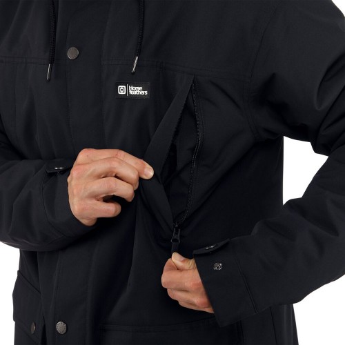 HORSEFEATHERS JUNIPER JACKET BLACK