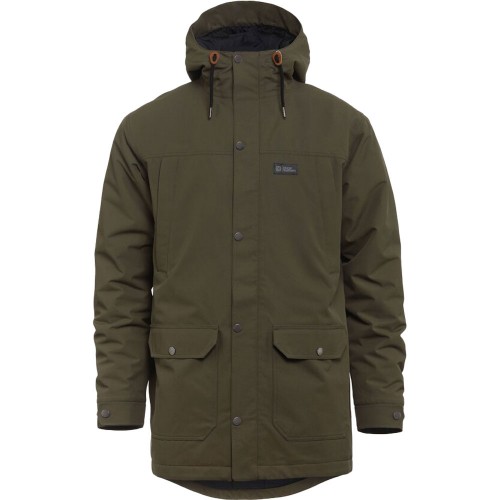 HORSEFEATHERS JUNIPER JACKET DARK OLIVE