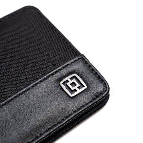 HORSEFEATHERS TERRY WALLET BLACK