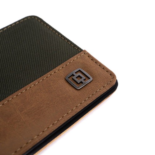 HORSEFEATHERS TERRY WALLET OLIVE