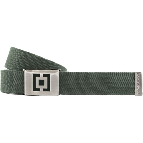 HORSEFEATHERS IDOL PLAIN BELT BELT OLIVE