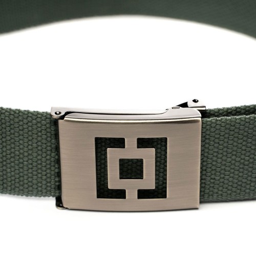 HORSEFEATHERS IDOL PLAIN BELT BELT OLIVE