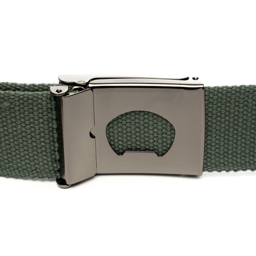 HORSEFEATHERS IDOL PLAIN BELT BELT OLIVE