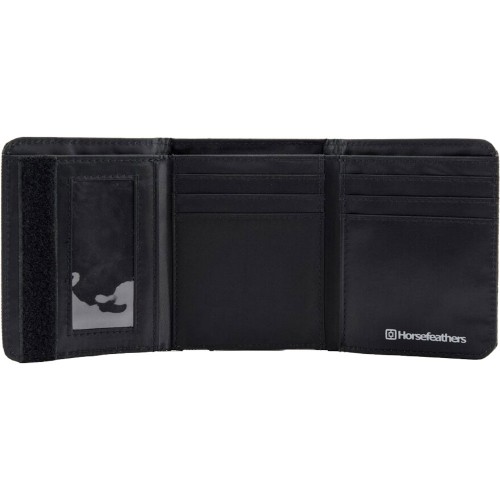 HORSEFEATHERS JUN WALLET BLACK
