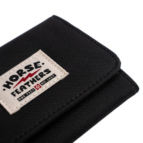 HORSEFEATHERS JUN WALLET BLACK