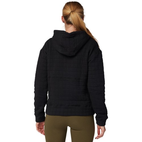 W QUILTED FLEECE ZIP