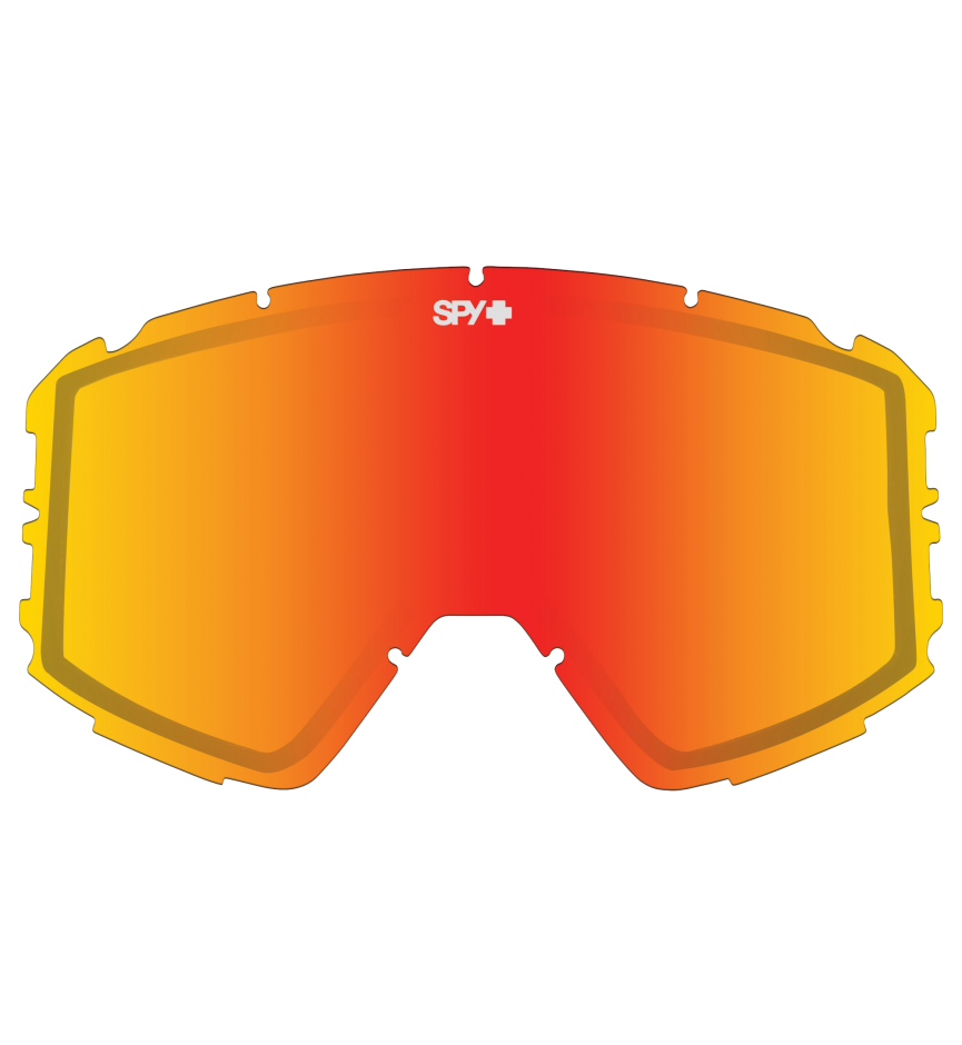 RAIDER LENS – HD Bronze w/ Red Spectra Mirror