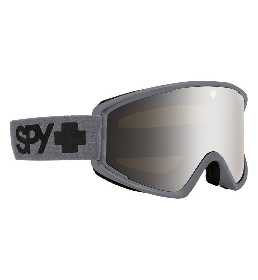 Crusher Elite Matte Gray – HD Bronze w/ Silver Spectra Mirror