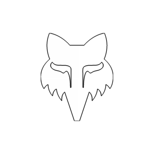 FOX HEAD 2.5" - DIE CUT VINYL