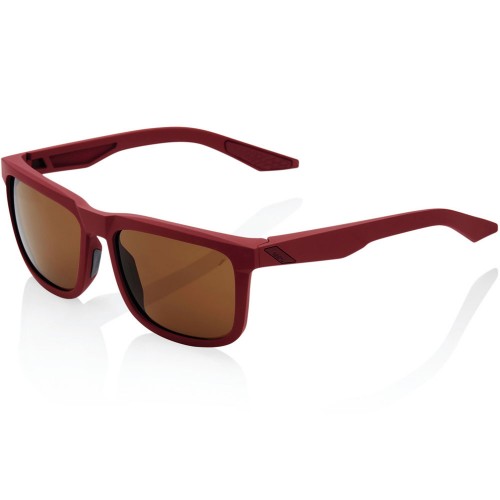 BLAKE - Soft Tact Crimson - Bronze Lens