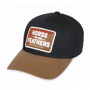 HORSEFEATHERS VARK CAP BLACK