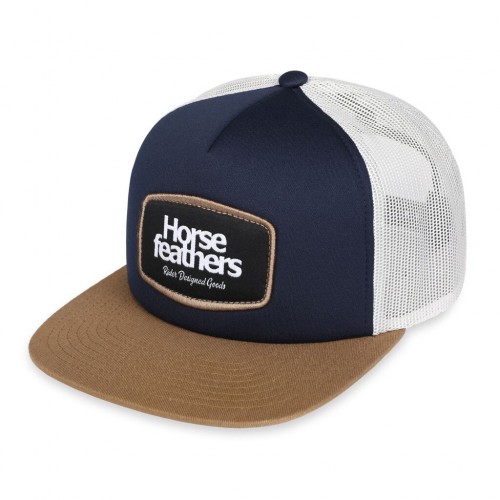 HORSEFEATHERS SCANNY CAP NAVY