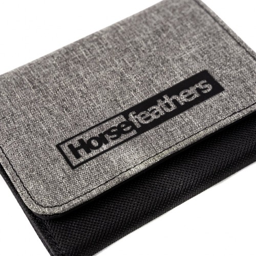 HORSEFEATHERS DES WALLET HEATHER