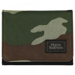 HORSEFEATHERS WARD WALLET CAMO