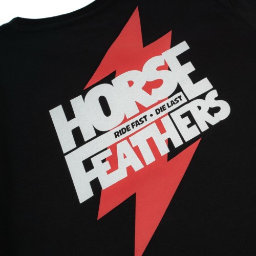 HORSEFEATHERS THUNDER II T-SHIRT BLACK