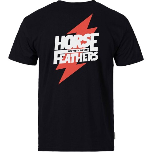 HORSEFEATHERS THUNDER II T-SHIRT BLACK