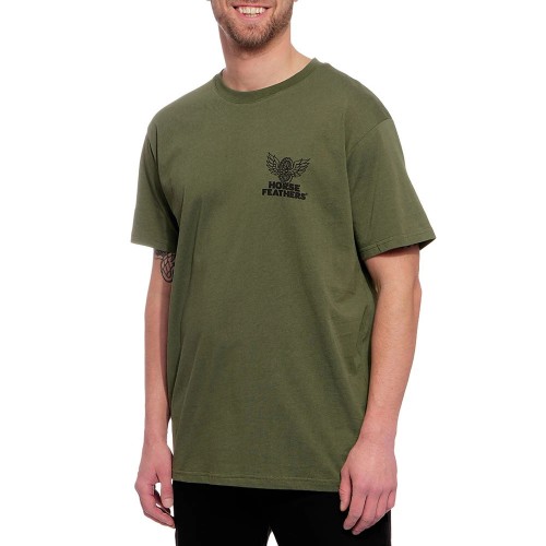 HORSEFEATHERS WHEEL TECH T-SHIRT...