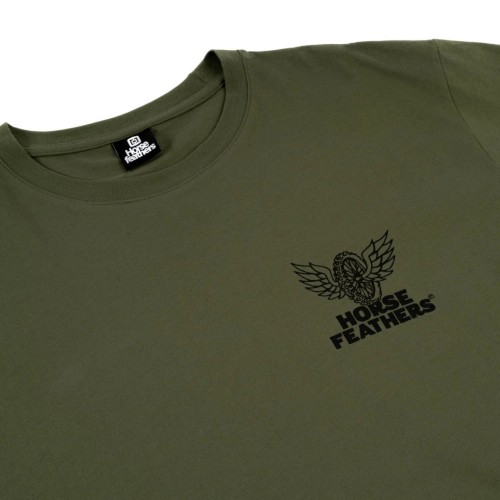 HORSEFEATHERS WHEEL TECH T-SHIRT...