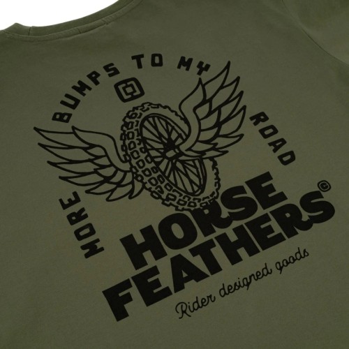 HORSEFEATHERS WHEEL TECH T-SHIRT...