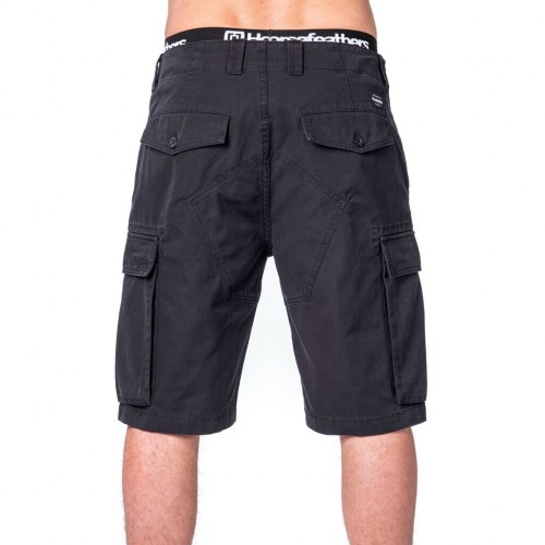 HORSEFEATHERS BAXTER SHORTS BLACK